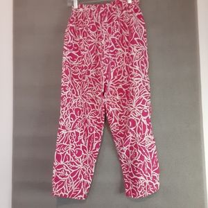 Gap Clothing Co Pants Women's Medium Fuchsia 100% Cotton Mid Rise 2225
